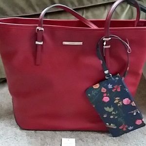 nine west tote with wristlet